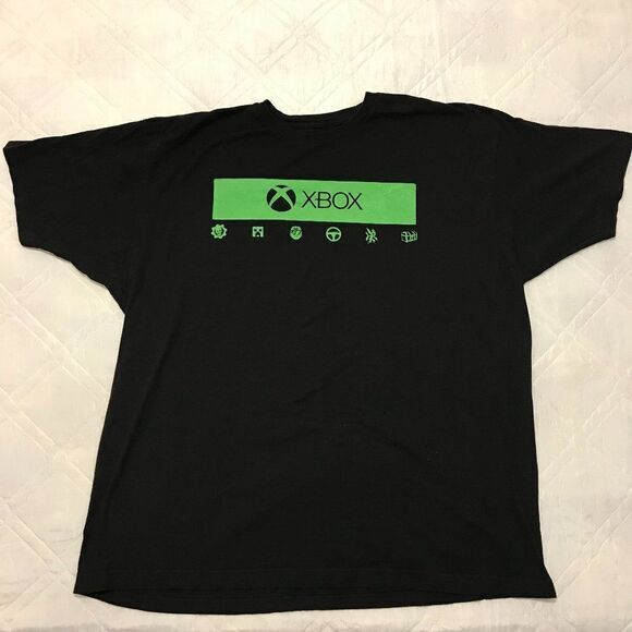 X Box 360 Gaming‎ Promo Black 2XL T Shirt - Picture 1 of 3
